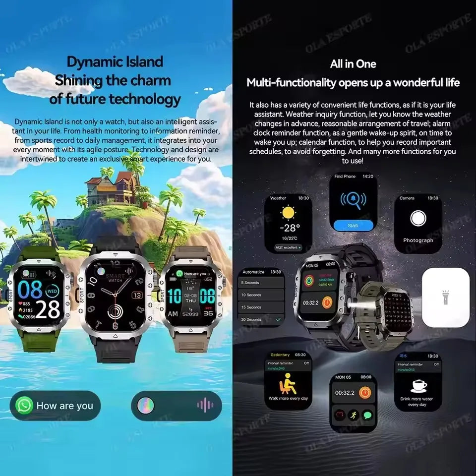 Vuria® Titan Tactical Smartwatch