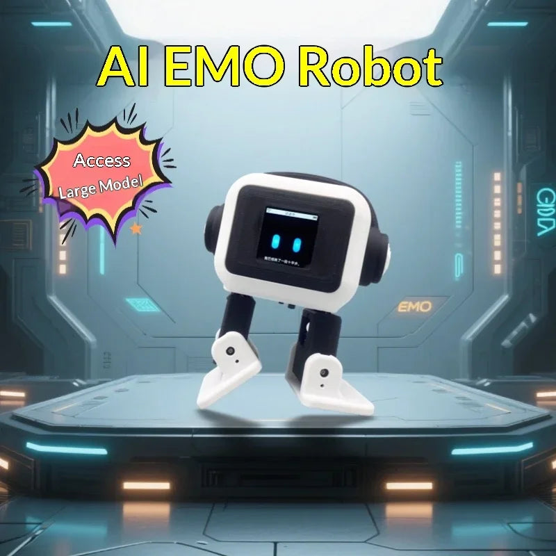 Vuria® Emo AI Desktop Robot (Voice & Facial Recognition)