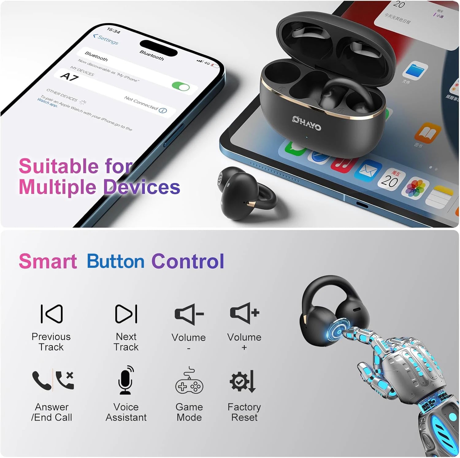 Vuria® AiryClamp A7 Open-Ear