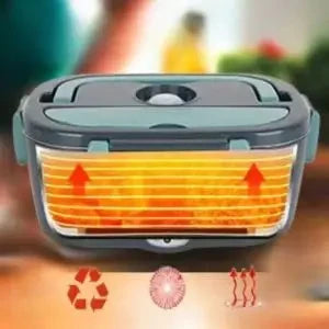 Vuria® Heat Box Pro – 60W Electric Lunch Box | 1.5L Stainless Steel | Home & Car