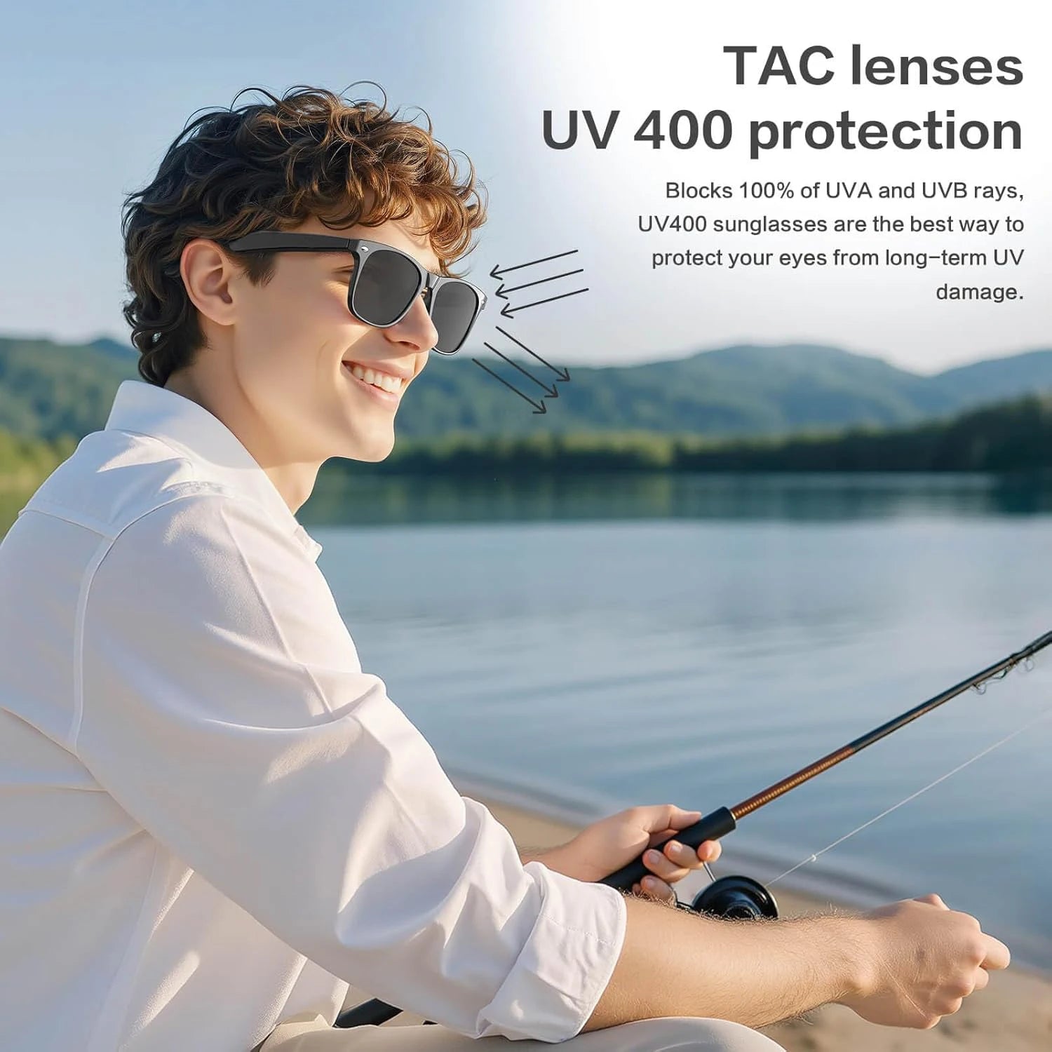 Vuria® Everyday AI Smart Sunglasses & Mini Camera (ChatGPT 4.0)
