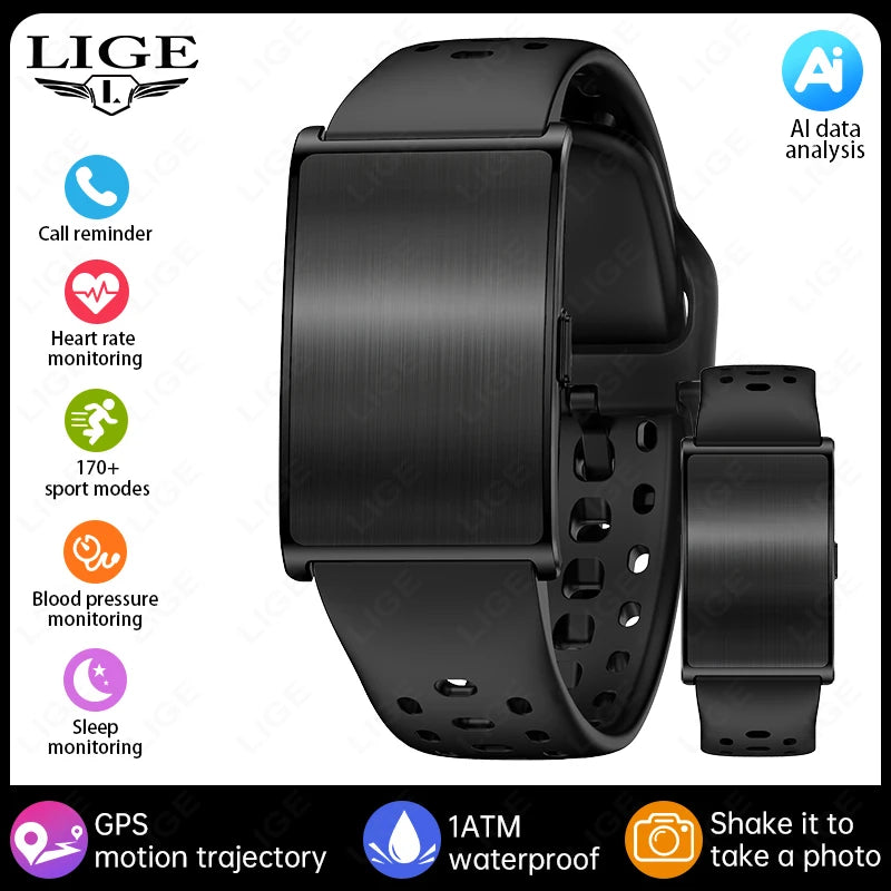 Vuria® Minimalist AI Health & Fitness Band (24/7 Vitals Monitor)