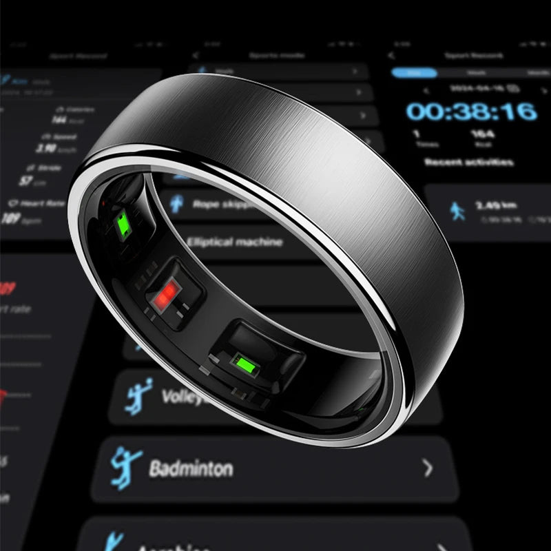 Vuria® R10 Smart Health Ring (24/7 Vitals & Sleep Tracker)