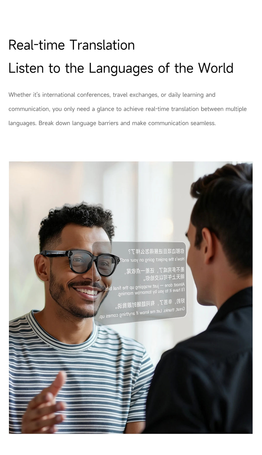 Vuria® Active Outdoor AI Smart Glasses