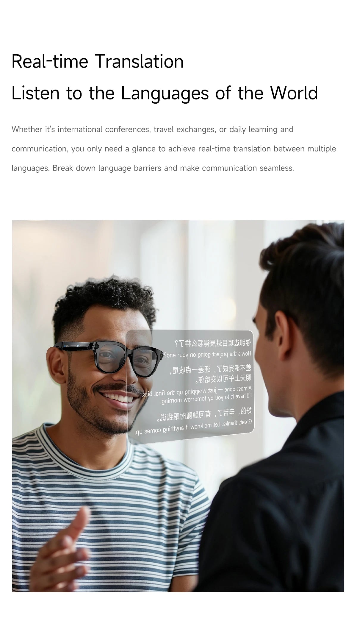 Vuria® Active Outdoor AI Smart Glasses
