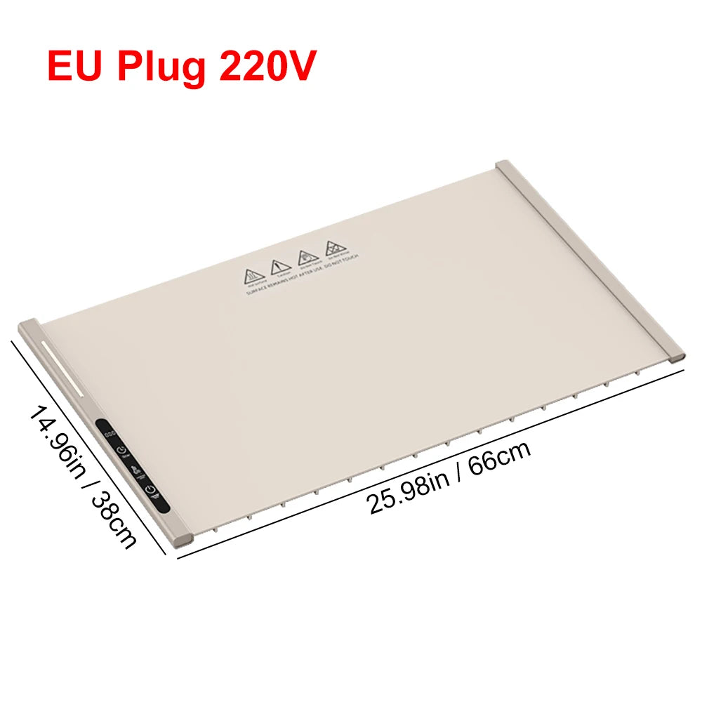 Vuria® Ultra-Slim Silicone Warming Mat | Precision Thermal Tableware