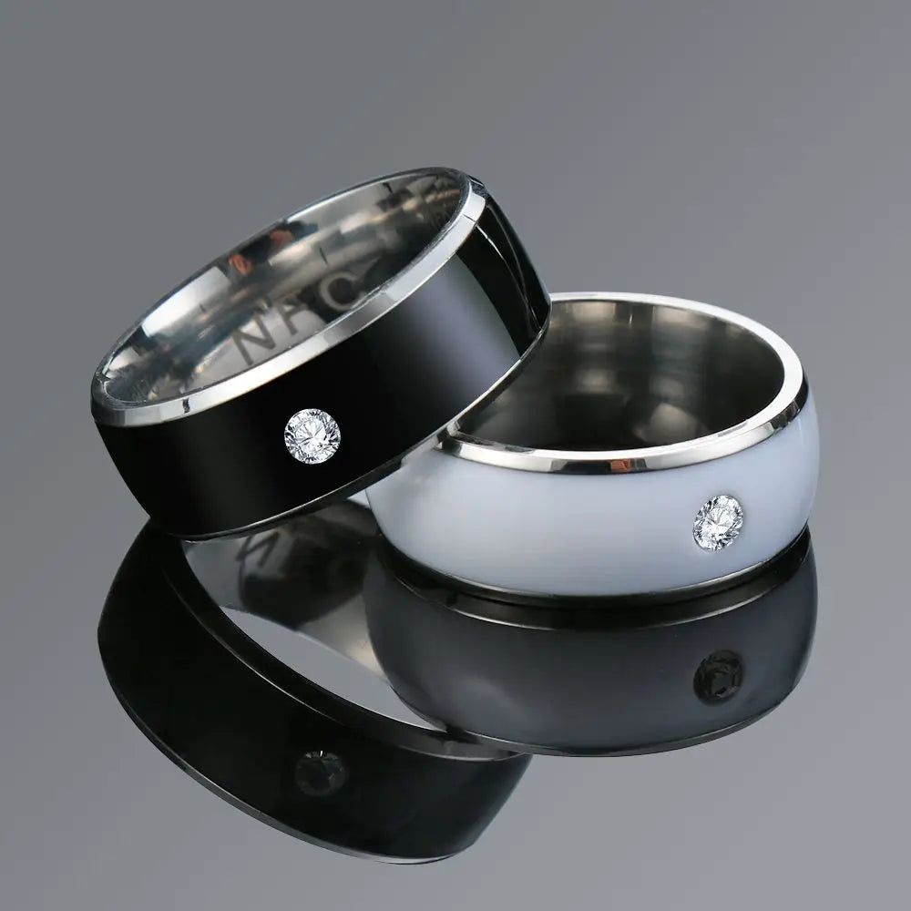 Vuria® Titanium NFC Smart Ring (Fully Programmable)