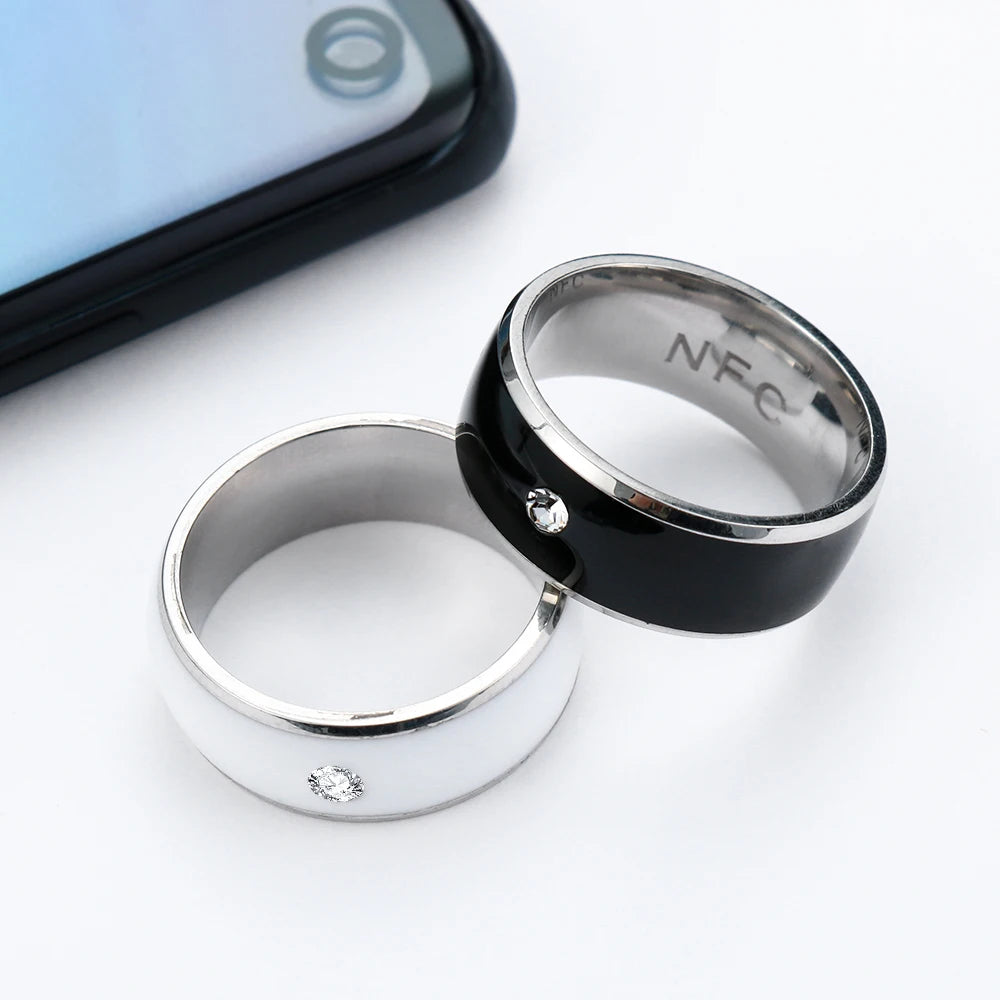 Vuria® Titanium NFC Smart Ring (Fully Programmable)
