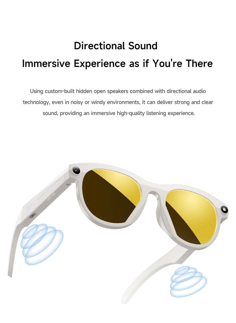 Vuria® 8K AI Smart Camera & Translation Glasses