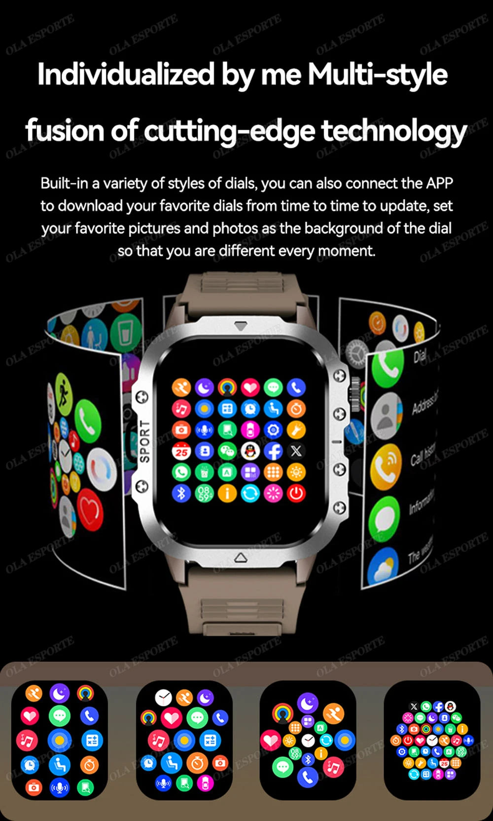 Vuria® Titan Tactical Smartwatch