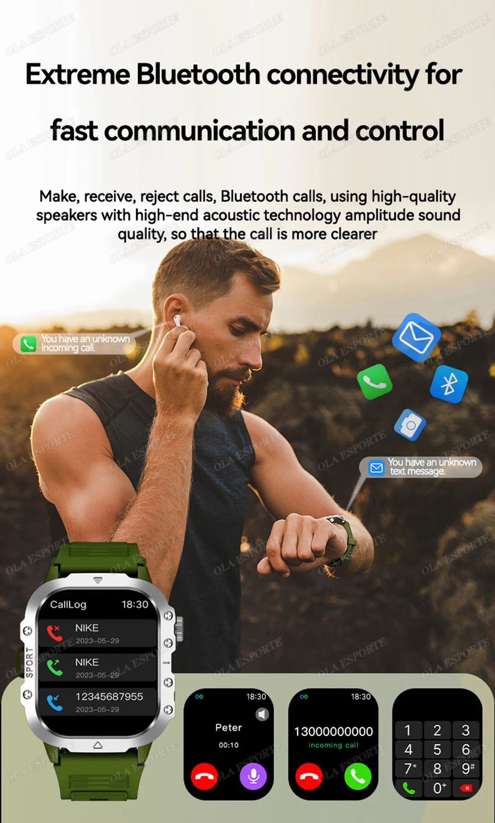 Vuria® Titan Tactical Smartwatch