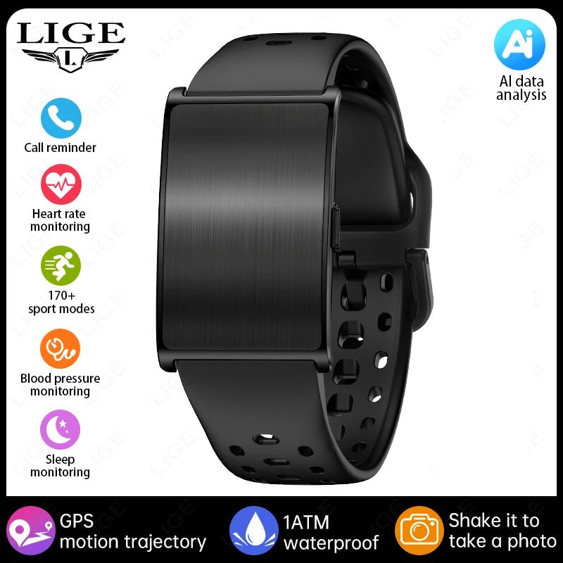 Vuria® Minimalist AI Health & Fitness Band (24/7 Vitals Monitor)