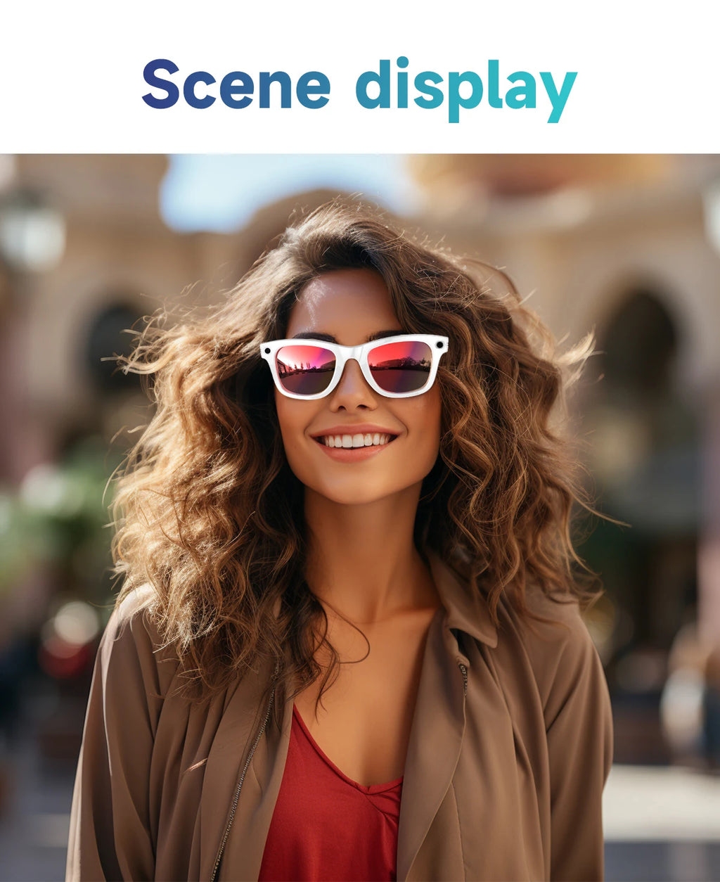 Vuria® Everyday AI Smart Sunglasses & Mini Camera (ChatGPT 4.0)