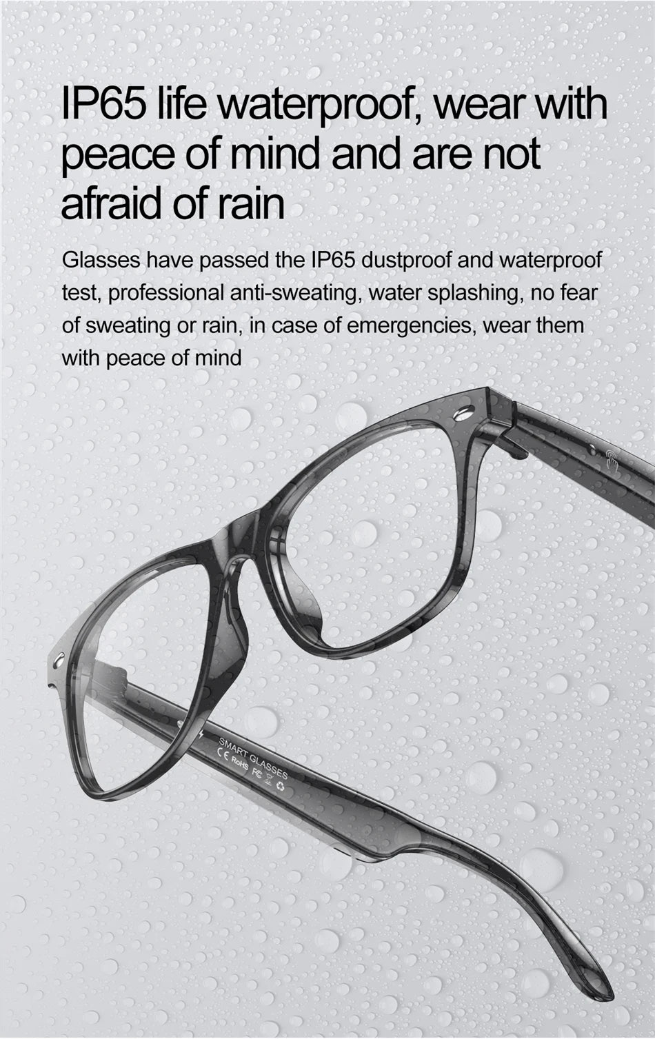 Vuria® Ultra-Light AI Translation Smart Glasses (Anti-Blue Light)