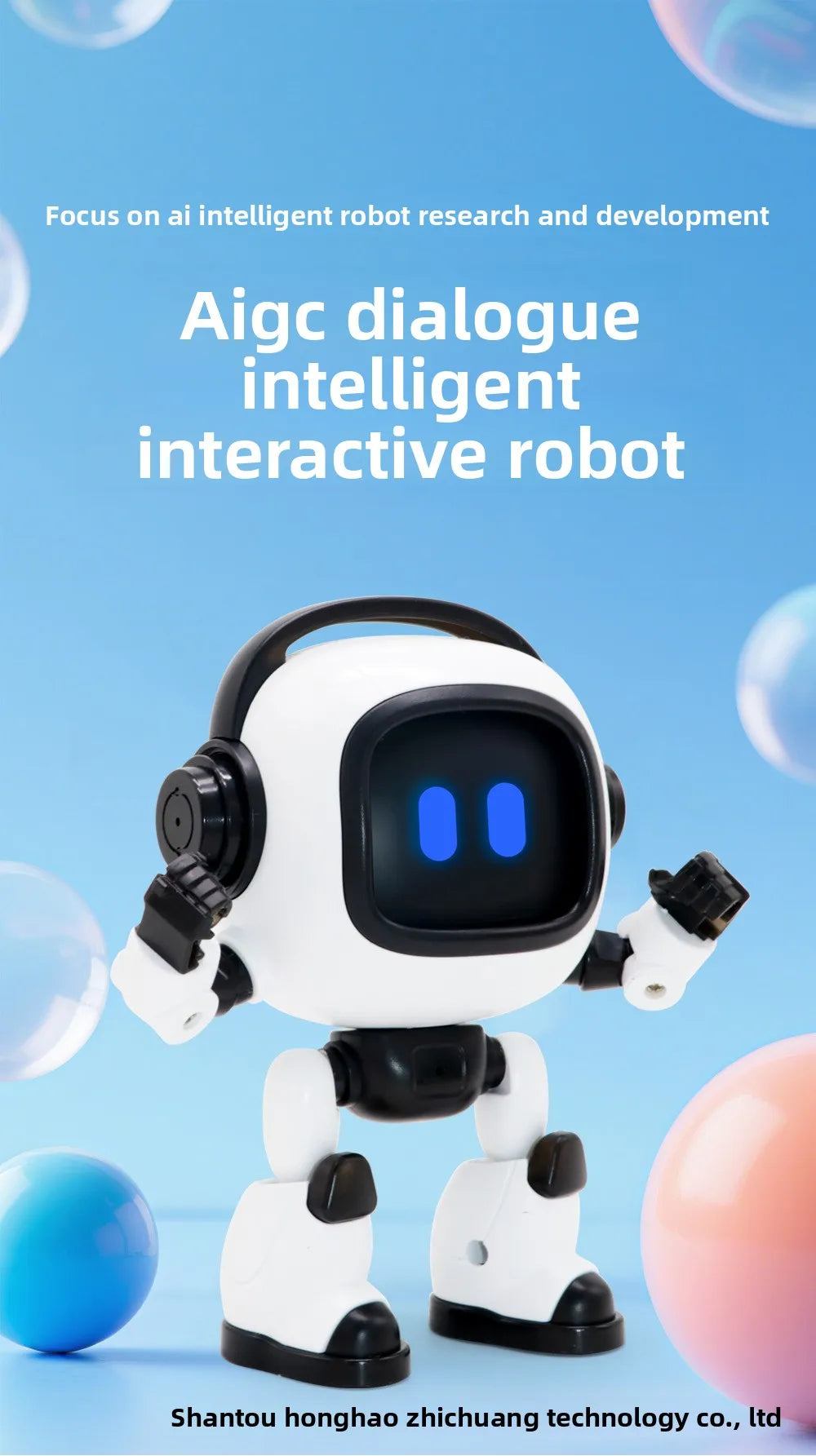 Vuria® AI Interactive Desk Robot & Smart Learning Companion