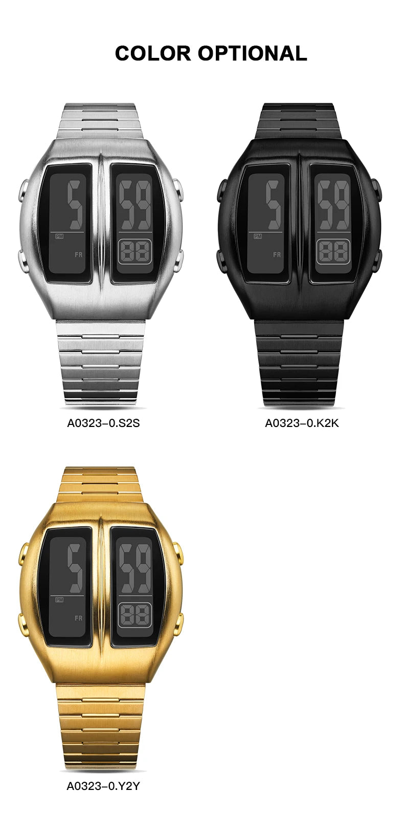 Vuria® Retro-Steel Digital