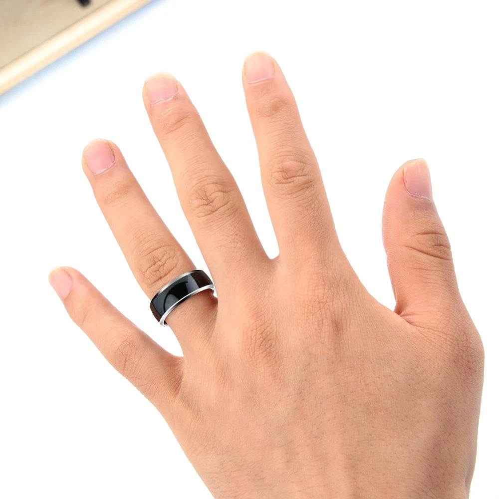 Vuria® Titanium NFC Smart Ring (Fully Programmable)