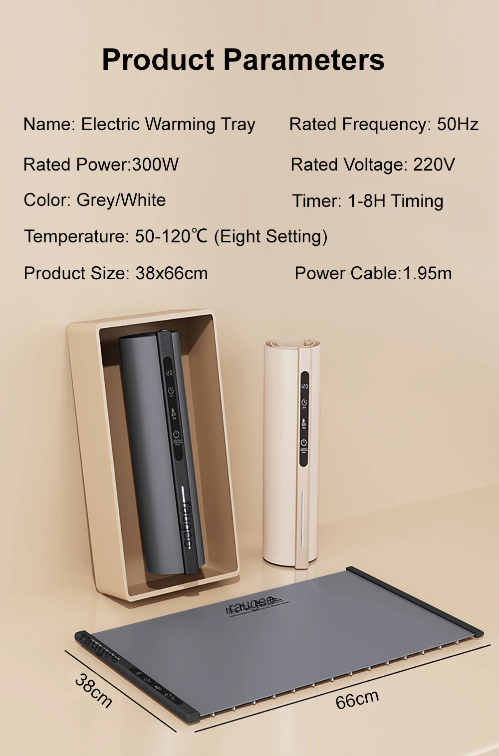 Vuria® Ultra-Slim Silicone Warming Mat | Precision Thermal Tableware
