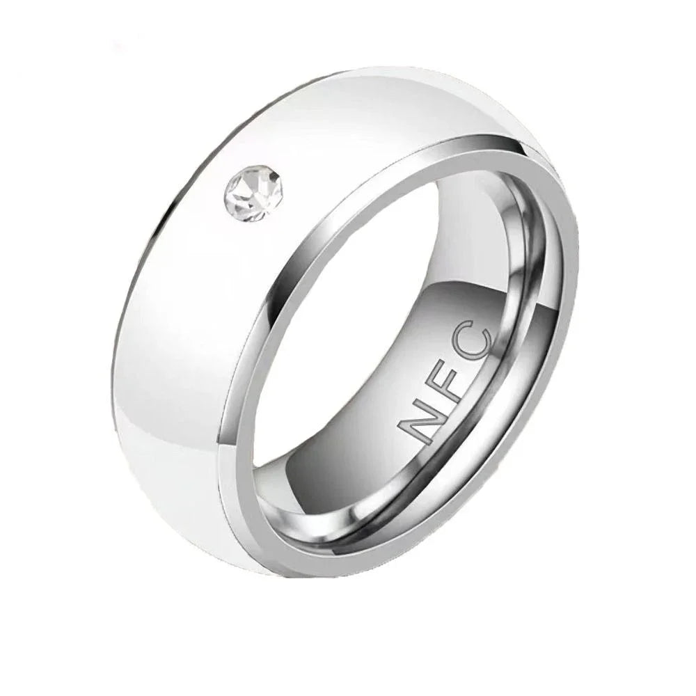 Vuria® Titanium NFC Smart Ring (Fully Programmable)