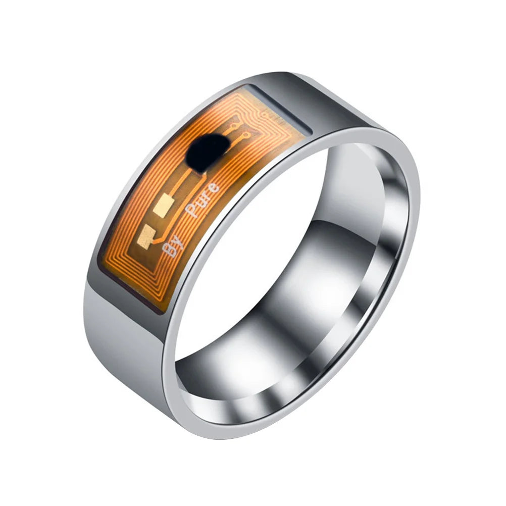Vuria® Transparent NFC Smart Ring (No Charging Required)