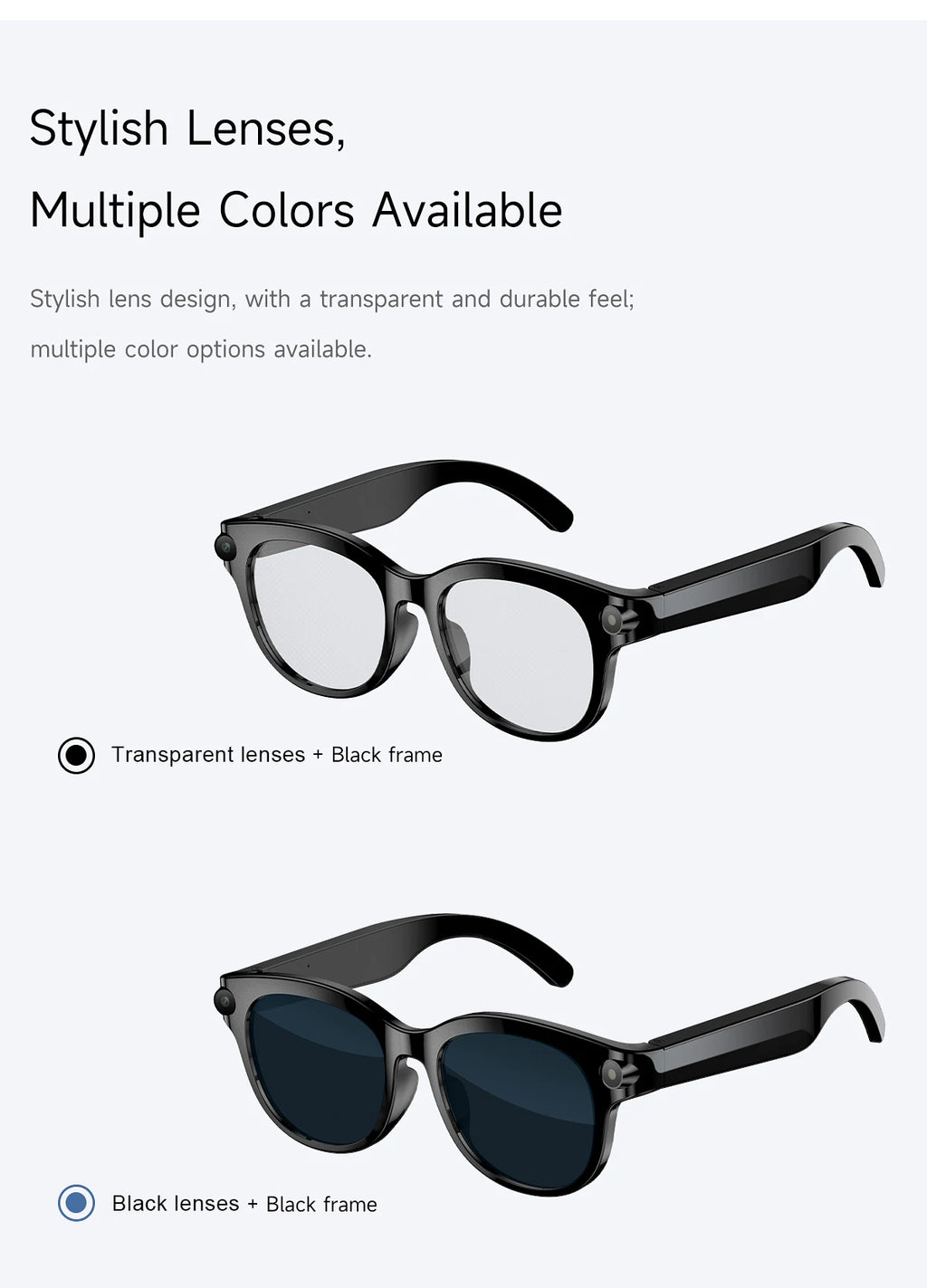 Vuria® Active Outdoor AI Smart Glasses