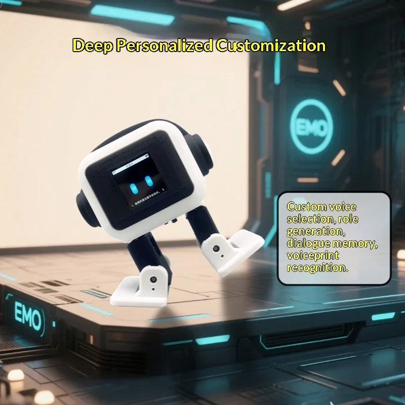 Vuria® Emo AI Desktop Robot (Voice & Facial Recognition)