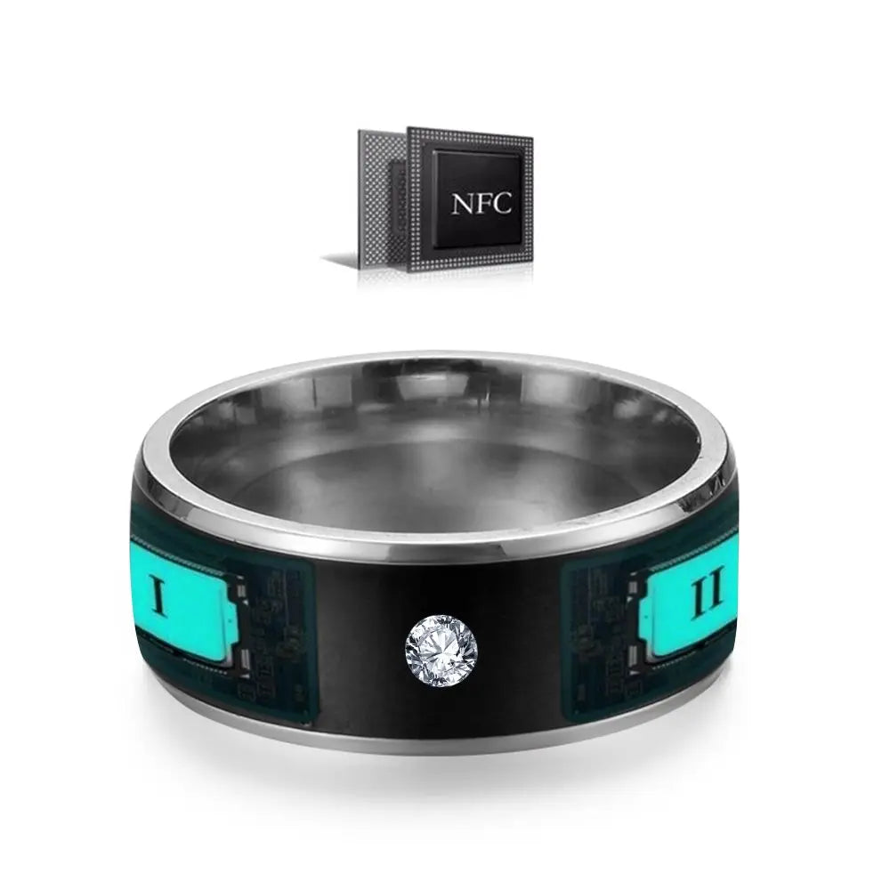 Vuria® Titanium NFC Smart Ring (Fully Programmable)