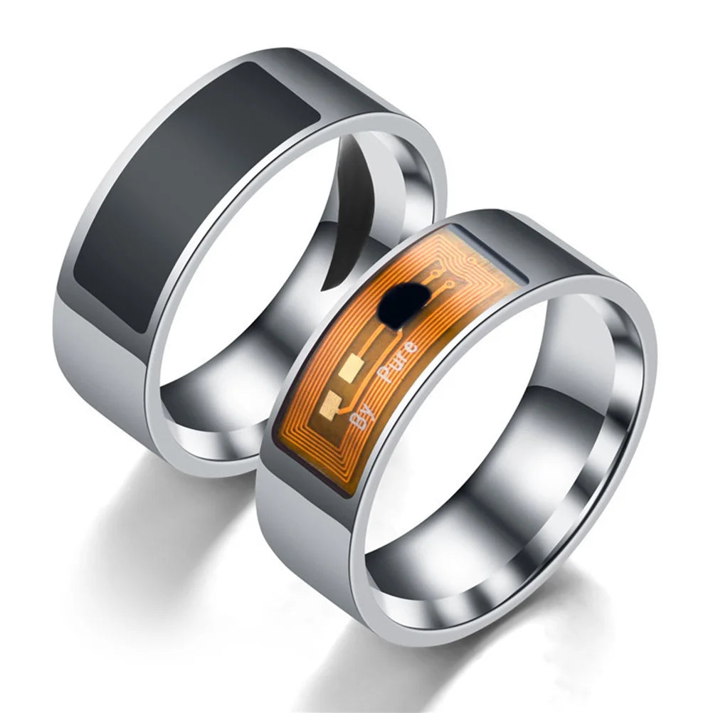 Vuria® Transparent NFC Smart Ring (No Charging Required)