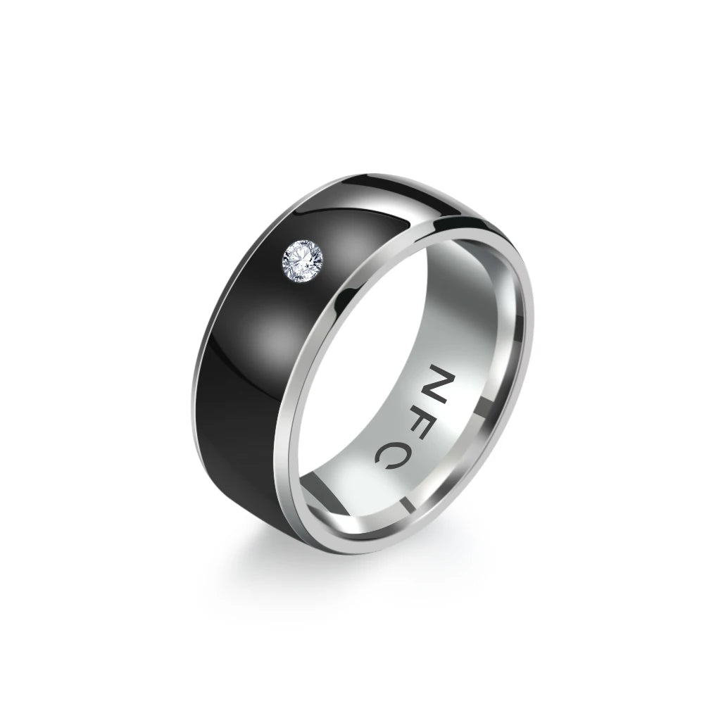 Vuria® Titanium NFC Smart Ring (Fully Programmable)