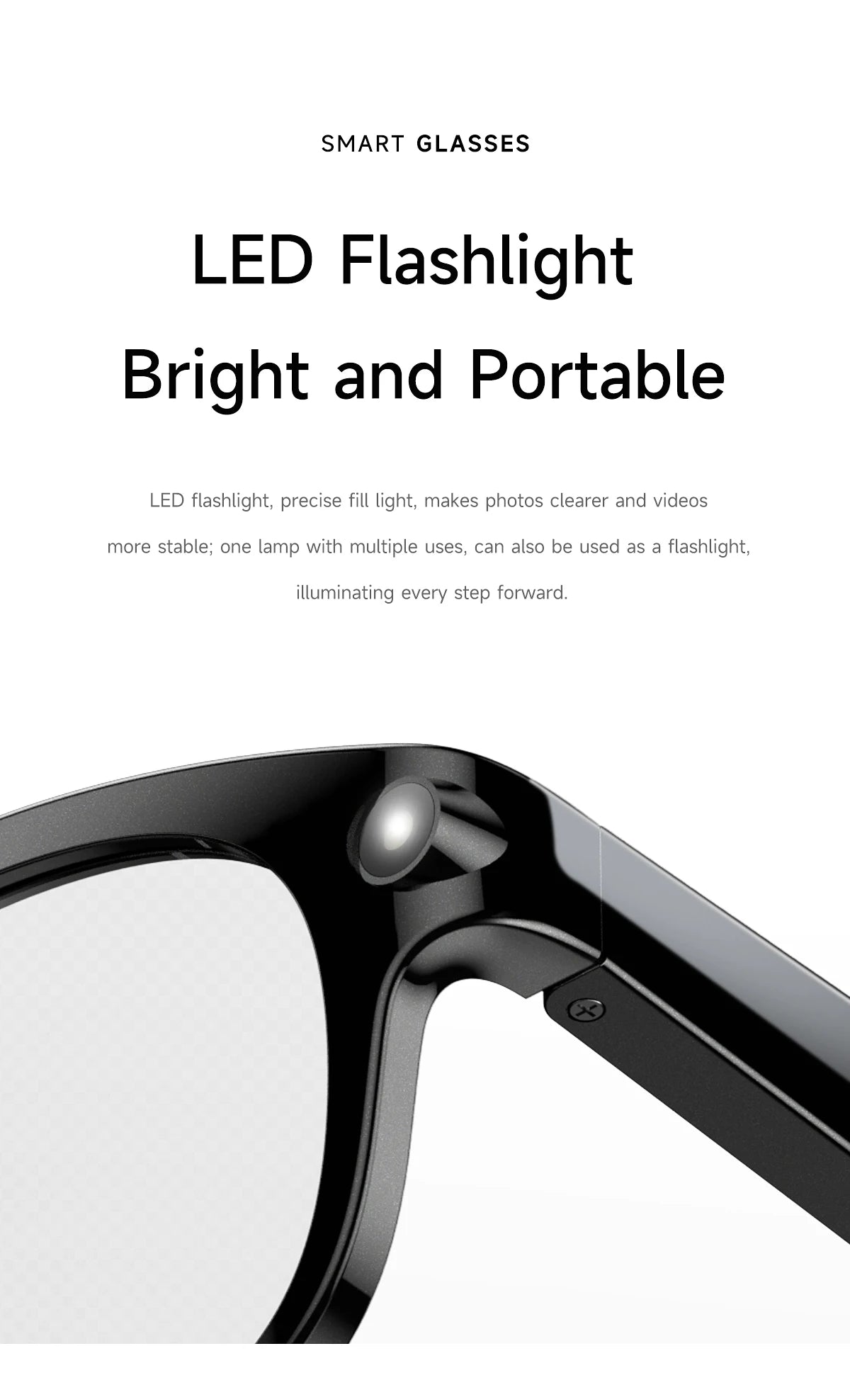 Vuria® Active Outdoor AI Smart Glasses