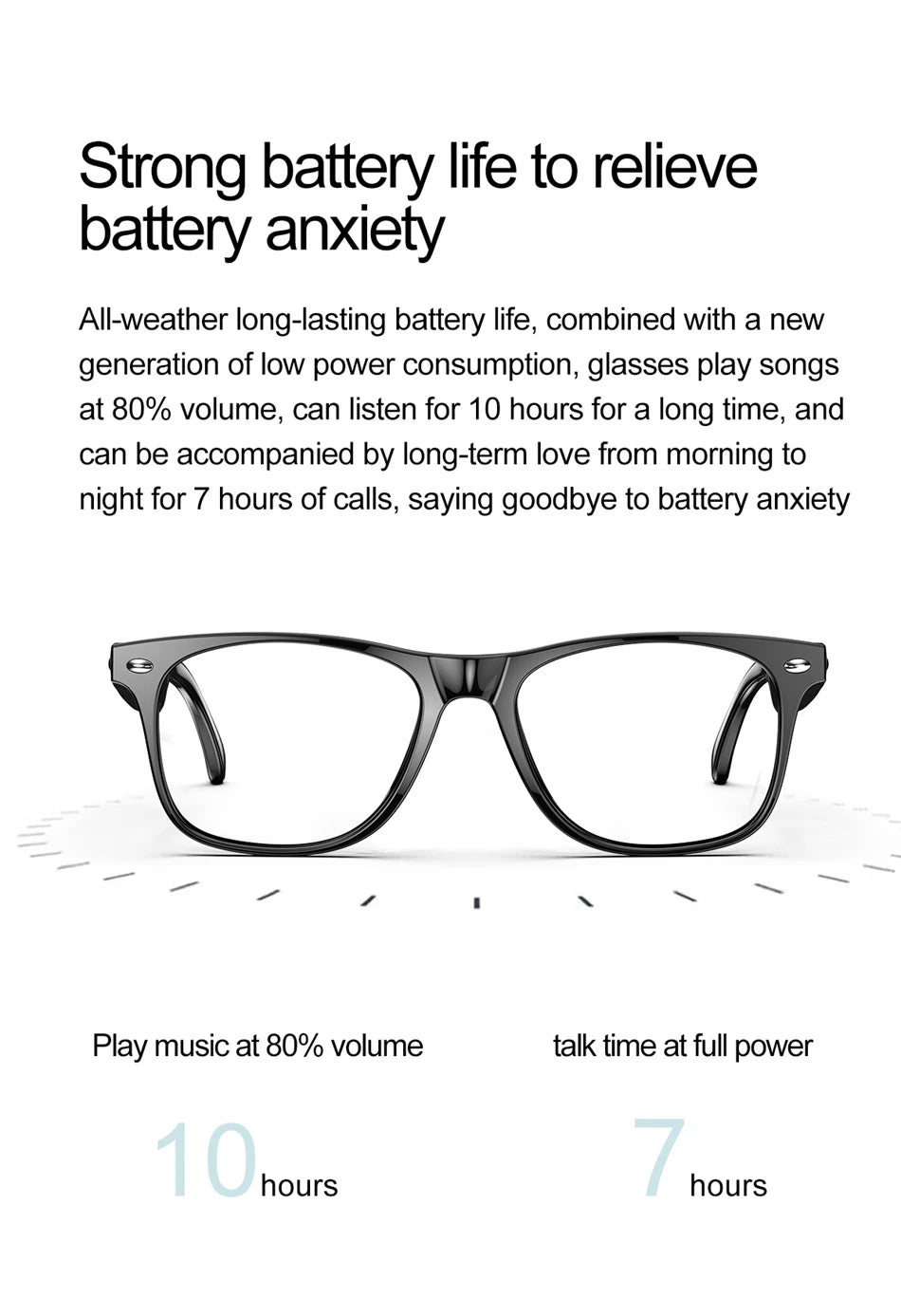 Vuria® Ultra-Light AI Translation Smart Glasses (Anti-Blue Light)