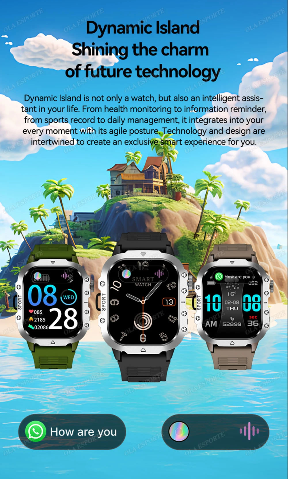 Vuria® Titan Tactical Smartwatch