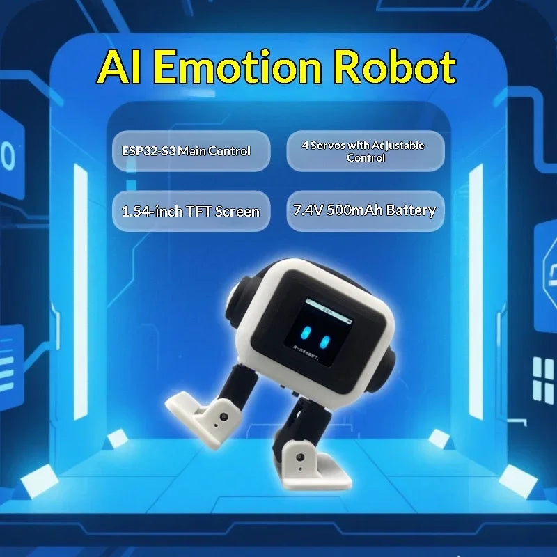 Vuria® Emo AI Desktop Robot (Voice & Facial Recognition)