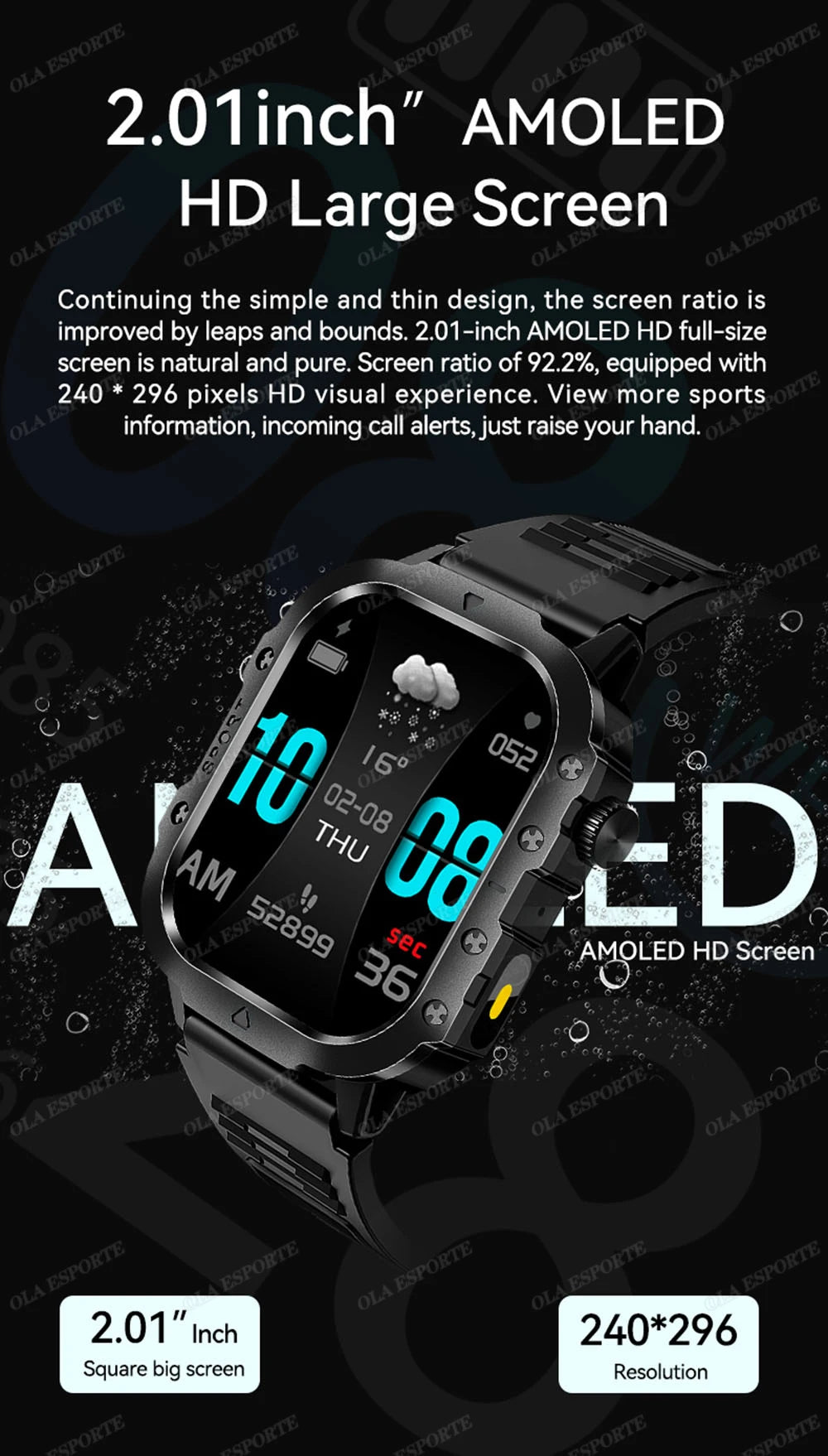 Vuria® Titan Tactical Smartwatch