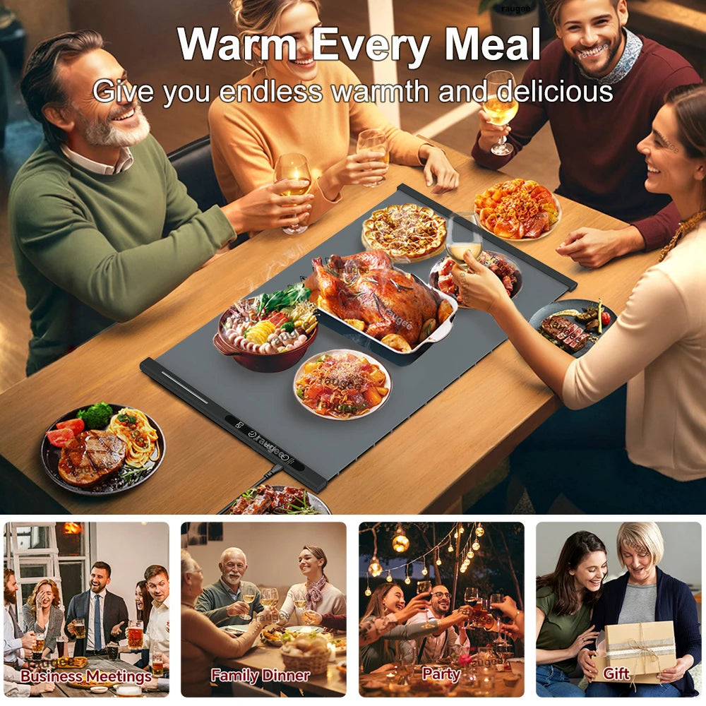 Vuria® Ultra-Slim Silicone Warming Mat | Precision Thermal Tableware