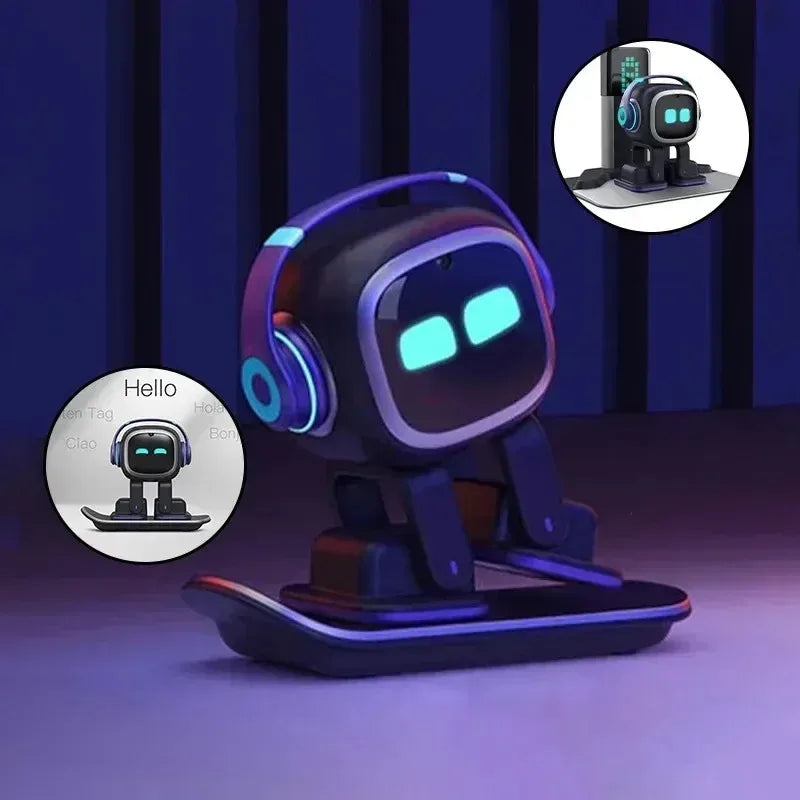 Vuria® Emo AI Desktop Robot (Voice & Facial Recognition)