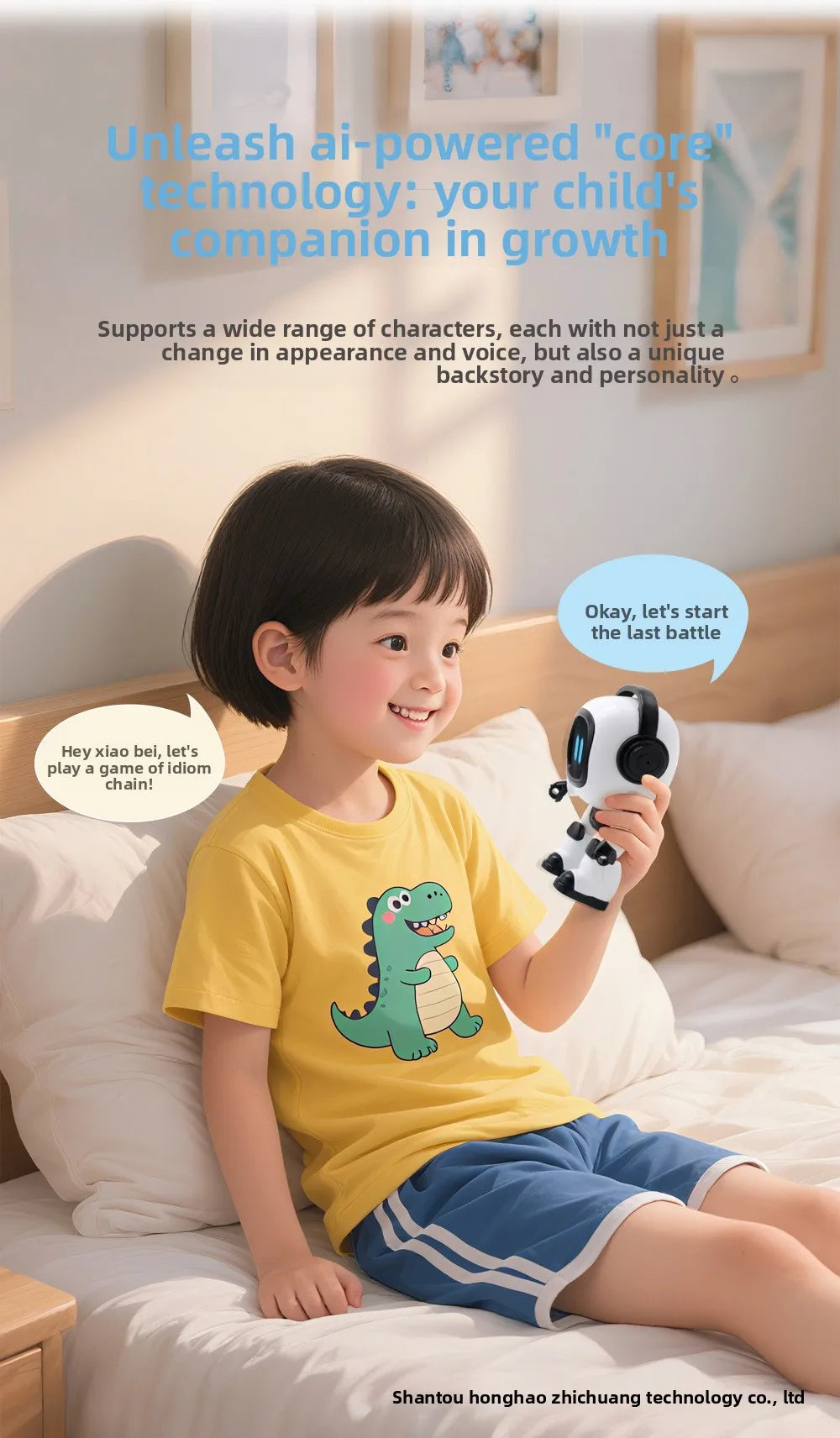 Vuria® AI Interactive Desk Robot & Smart Learning Companion