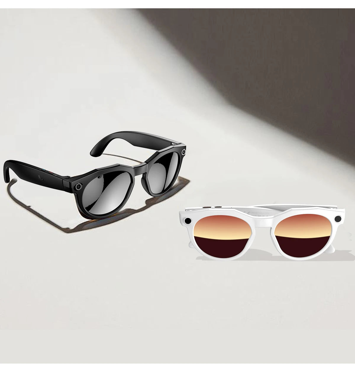 Vuria® 8MP Ultra HD Camera Smart Glasses (Mixed Reality & AI Translation)