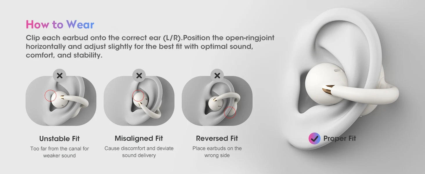 Vuria® AiryClamp A7 Open-Ear