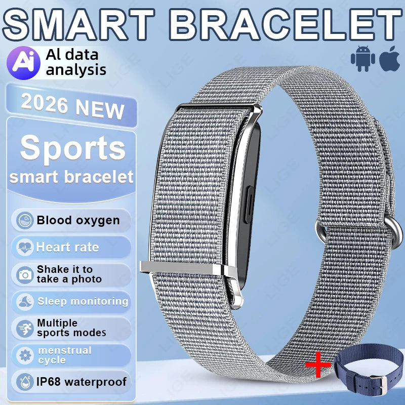 Vuria® Screenless Activity Tracker & Health Monitor (Nylon Sport Band)