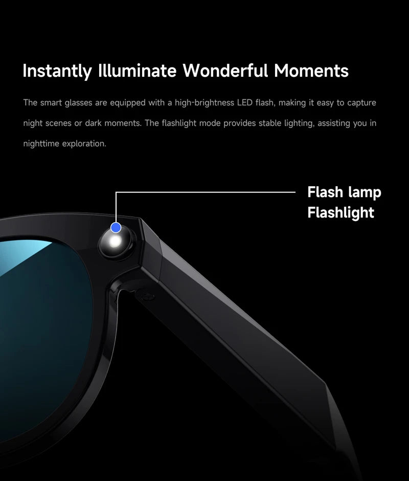 Vuria® 8K AI Smart Camera & Translation Glasses