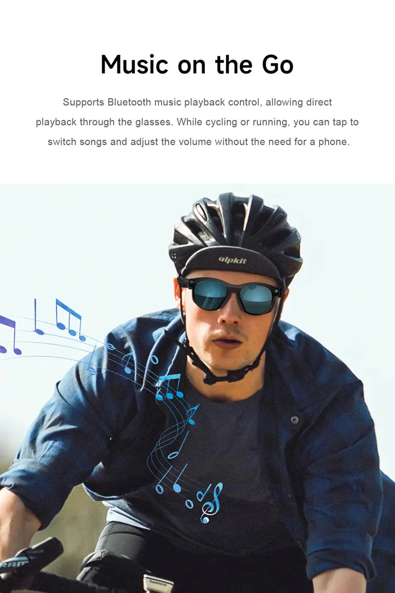 Vuria® 8K AI Smart Camera & Translation Glasses