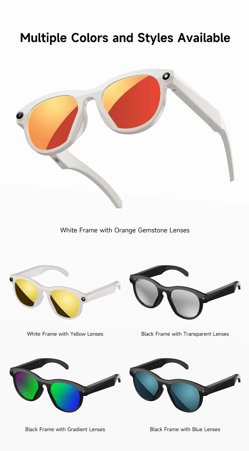 Vuria® 8K AI Smart Camera & Translation Glasses