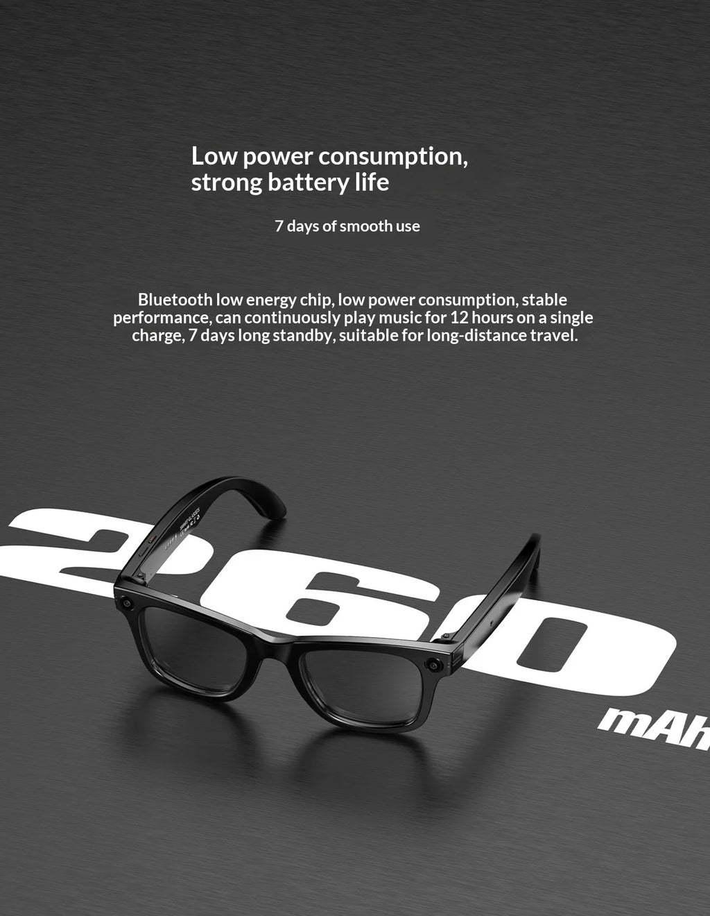 Vuria® 8MP Vlogging AI Smart Glasses (16GB Memory & ChatGPT)