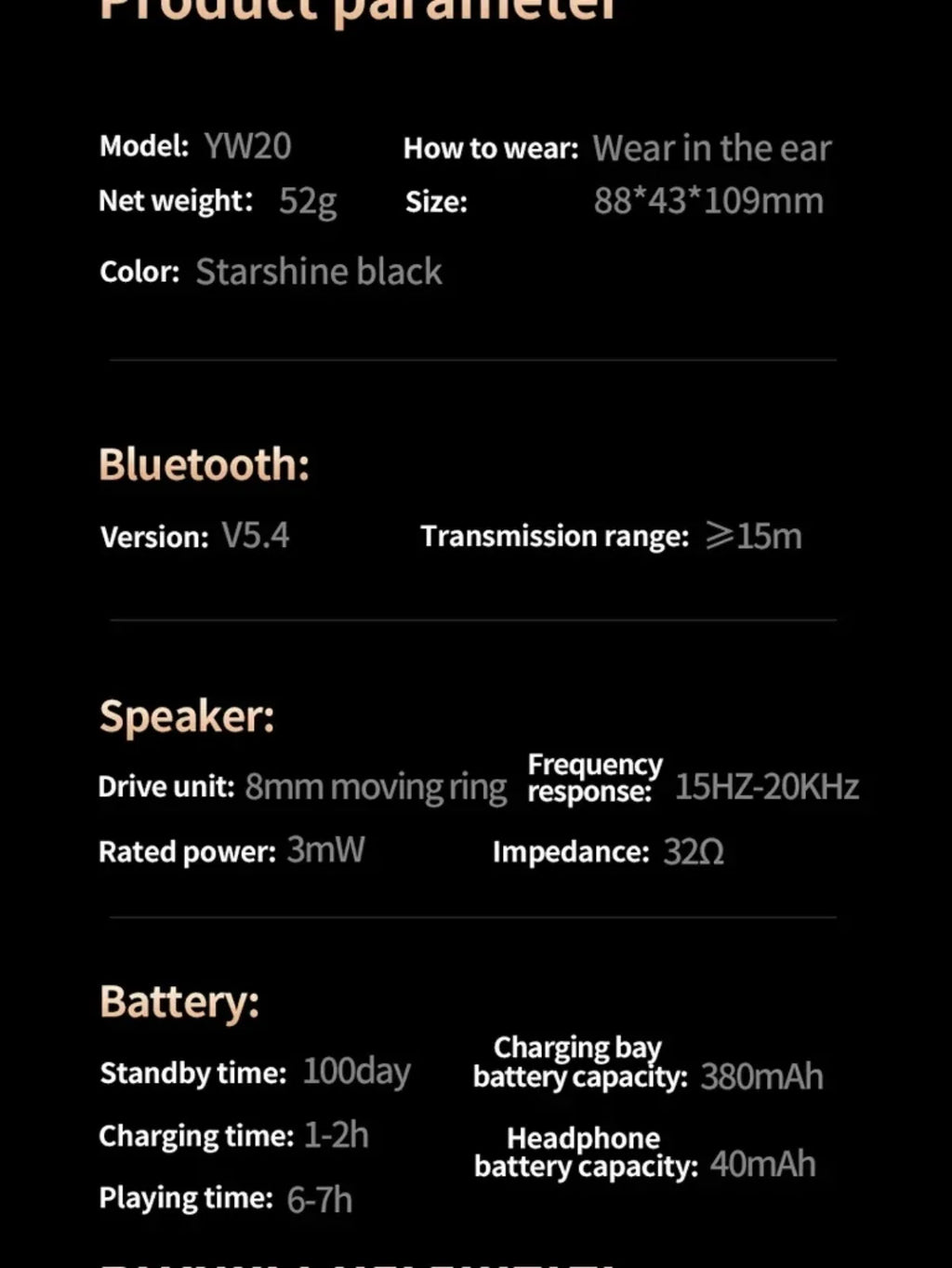 Vuria® Echo Pro AI Buds