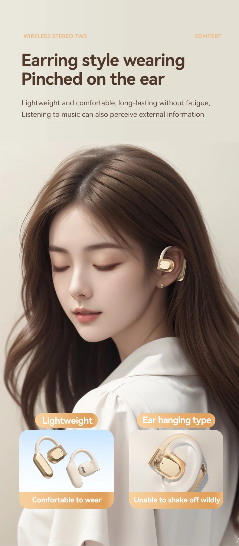 Vuria® Vox AI Translator Earbuds