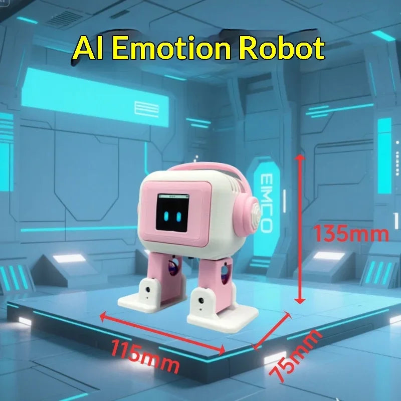 Vuria® Emo AI Desktop Robot (Voice & Facial Recognition)
