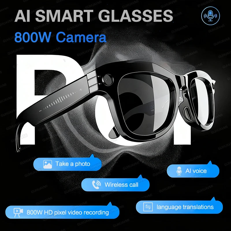 Vuria® Everyday AI Smart Sunglasses & Mini Camera (ChatGPT 4.0)