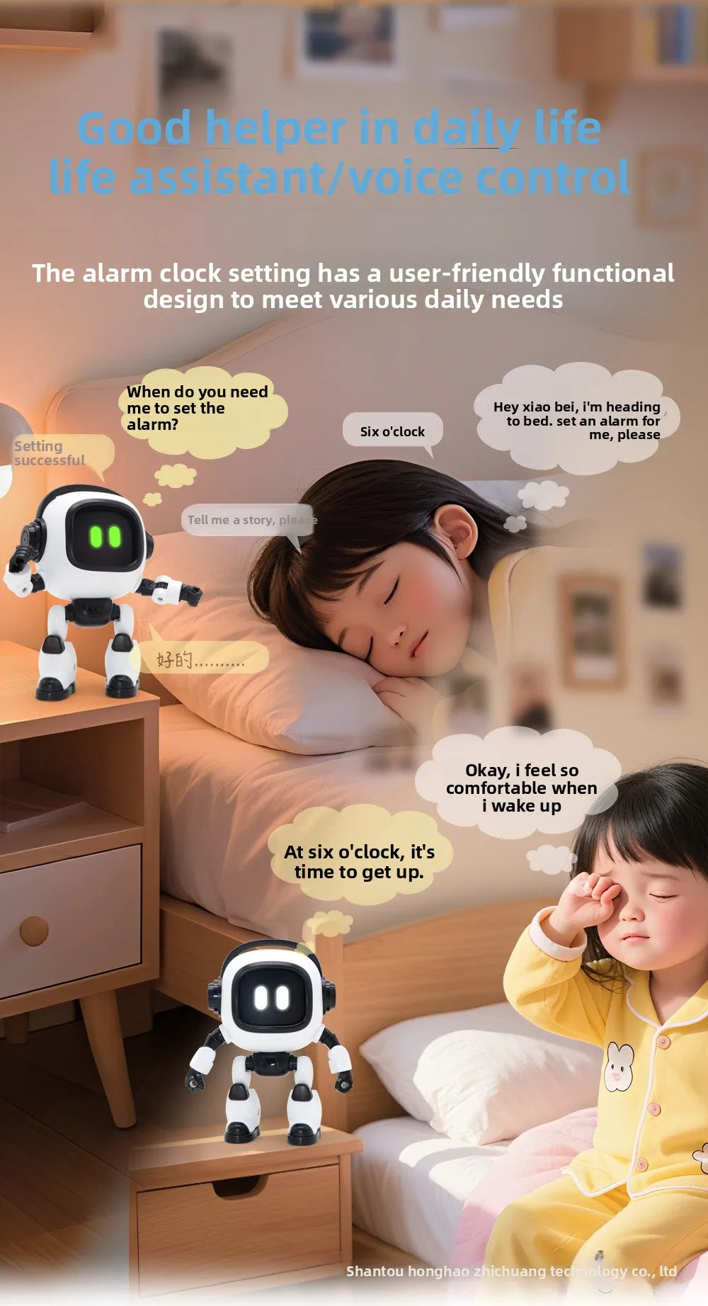 Vuria® AI Interactive Desk Robot & Smart Learning Companion