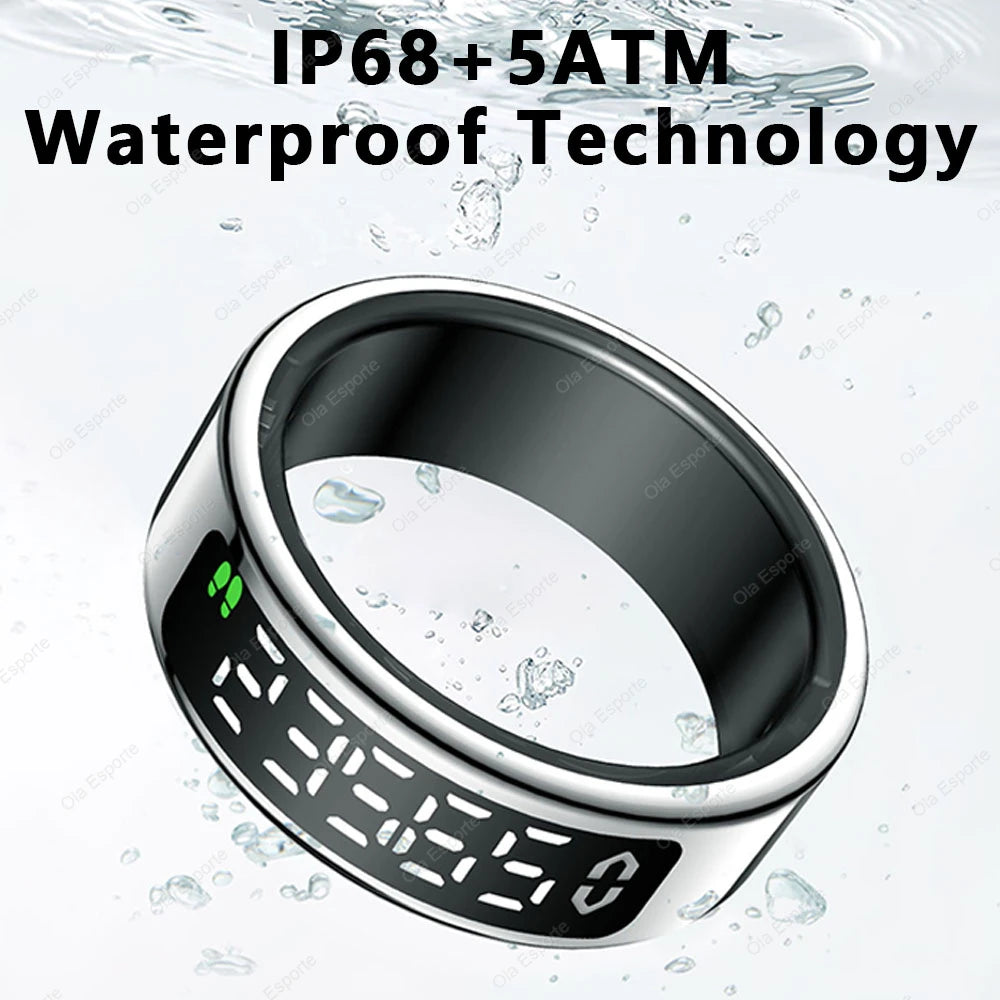 Vuria® Smart Touch Ring with Interactive Display (Health & Fitness Tracker)